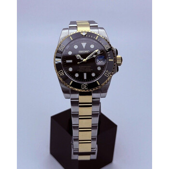 Custom Seiko Mod • White Metallic Tuna • 46mm